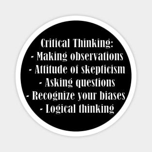 Critical Thinking Magnet